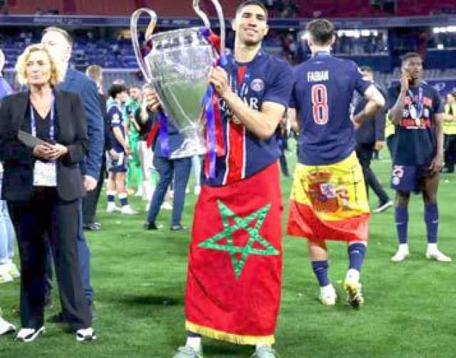 الاتحاد المغربي ينظم احتفالية خاصة لحكيمي