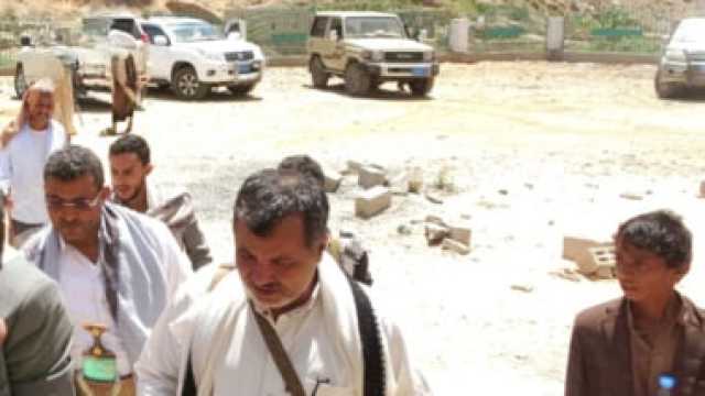 حجة.. تقديم واجب العزاء لأسر ضحايا الانهيار الصخري في كشر