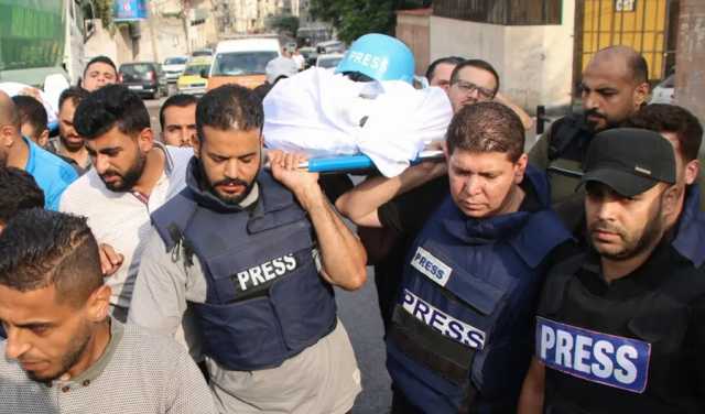 “الصحفيين” الفلسطينيين: 232 صحفيا وصحفية استشهدوا منذ بدء العدوان الصهيوني