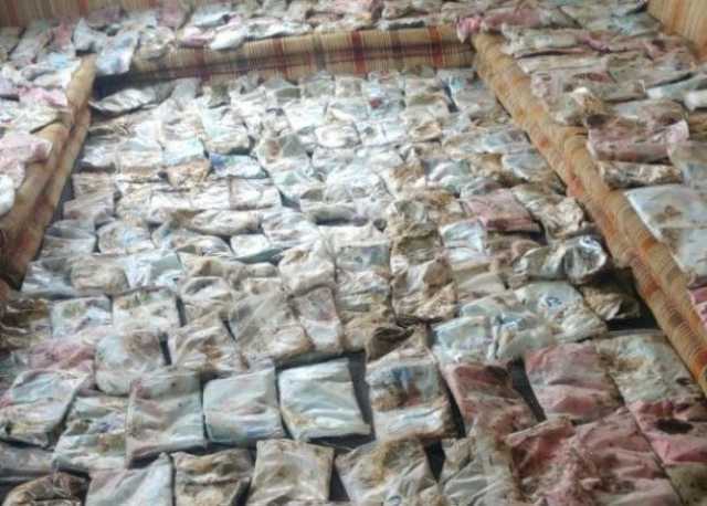 خلال عام.. ضبط وإتلاف أكثر من 31 طناً من المخدرات قادمة من مناطق سيطرة العدوان