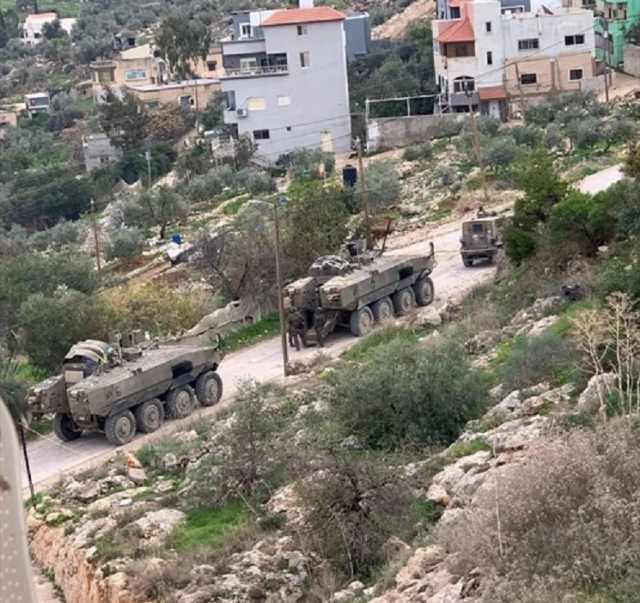 العدو الصهيوني يقتحم وادي الفارعة جنوب طوباس وبلدة ترمسعيا شمال شرق رام الله