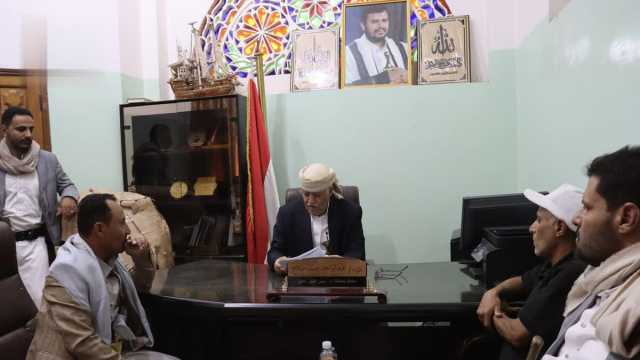 مناقشة دور الهلال الأحمر اليمني في محافظة إب