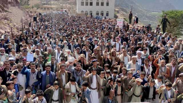 أبناء حجة يحتشدون في 265 ساحة تحت شعار “لن نتهاون أمام إبادة غزة واستباحة الأمة ومقدساتها”