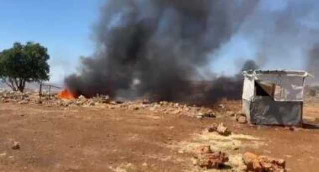 سنجل: مسيرة حاشدة للوصول إلى أراضي البلدة المهددة بالاستيلاء