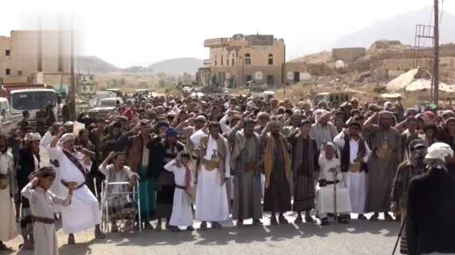 18 مسيرة حاشدة في مأرب نصرة لغزة وتأكيدا على الجهوزية لمواجهة العدوان