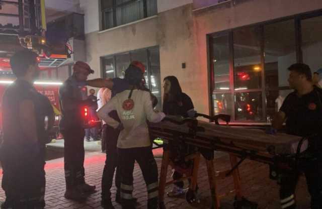 42 قتيلا ومصابا في حريق بمبنى شاهق في أنقرة