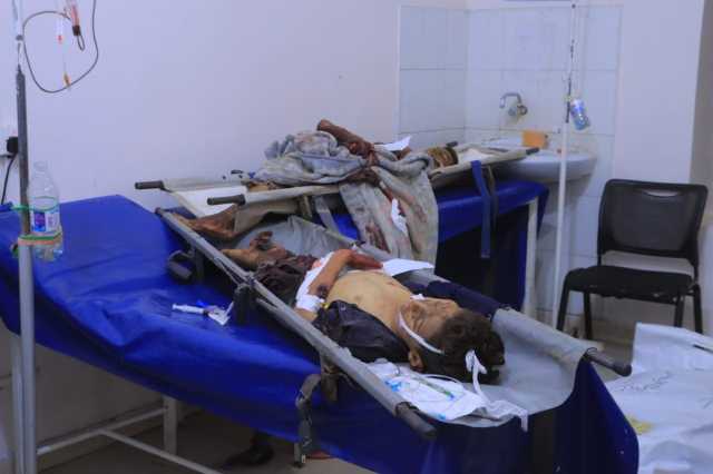 مركز عين الإنسانية يُدين جريمة مرتزقة العدوان باستهداف 5 أطفال في تعز