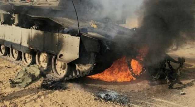 “شهداء الأقصى” تعرض مشاهداً لتفجير آلية عسكرية صهيونية شمال خان يونس