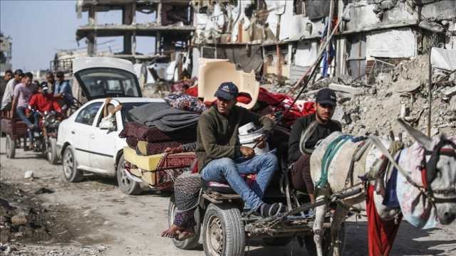 “الأونروا”: 714 ألف فلسطيني نزحوا داخل غزة منذ انهيار وقف النار