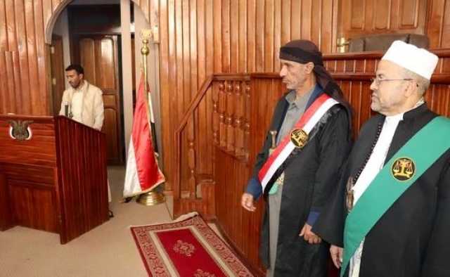 145 من أعضاء النيابة يؤدون اليمين القانونية أمام رئيس مجلس القضاء والنائب العام