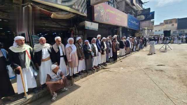وقفة لأبناء مديرية صنعاء القديمة نصرةً لغزة وتنديداً بالجرائم الصهيونية