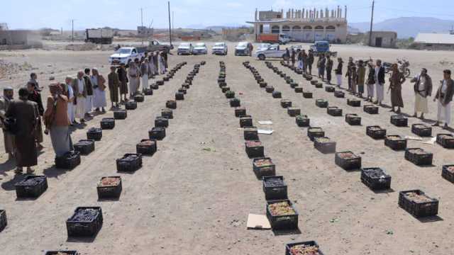 مديرية بني حشيش تدشن قوافل الدعم والإسناد للجبهات بمناسبة ذكرى المولد النبوي