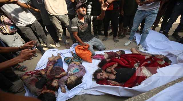 استشهاد 9 مواطنين فلسطينيين جراء قصف للعدو على خان يونس ومدينة غزة