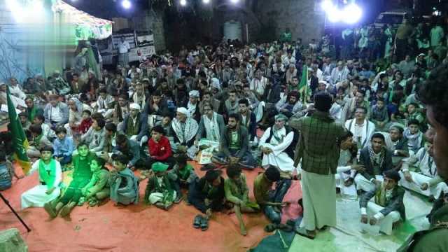 أمسيتان في مركز محافظة حجة احتفاءً بالمولد النبوي