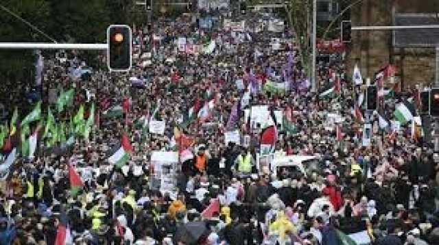 عشرات الآلاف يتظاهرون في سيدني للمطالبة بوقف إبادة غزة