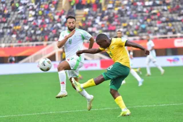 “أمم أفريقيا للمحليين”: الجزائر تتعادل مع جنوب أفريقيا