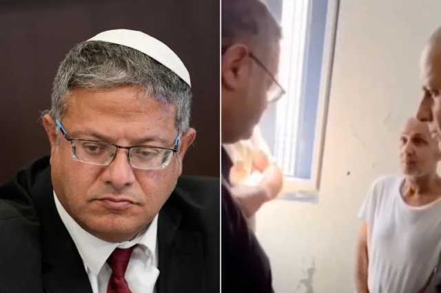 اقتحام بن غفير زنزانة البرغوثي سلوك همجي