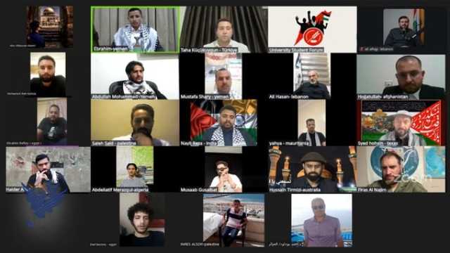 ندوة دولية لملتقى الطالب الجامعي بعنوان “تجويع غزة.. قضية إنسانية وعالمية”