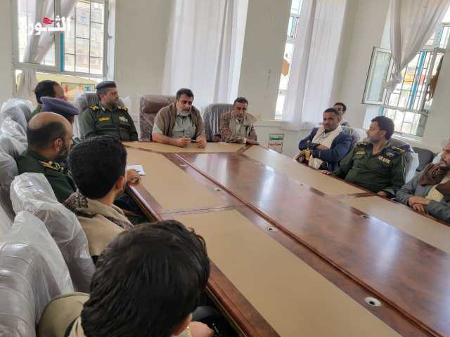 مناقشة التحضيرات والتحشيد لإحياء ذكرى المولد النبوي الشريف في مديريات محافظة البيضاء