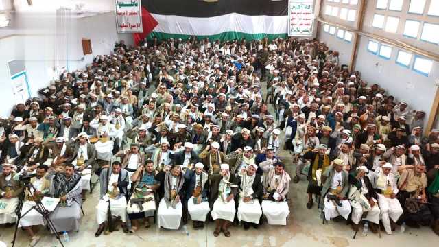 علماء وخطباء ريمة يؤكدون وجوب اتحاد المسلمين لنصرة الشعب الفلسطيني