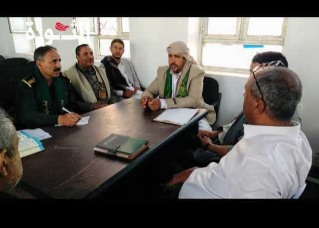لجنة الطوارئ بذمار تناقش خطة مواجهة المنخفض الجوي