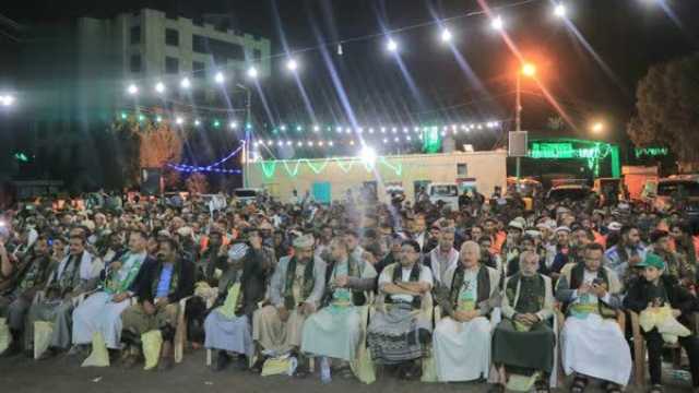 قطاع النظافة بالأمانة يحتفي بذكرى المولد النبوي الشريف