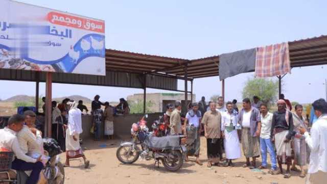 وزير الزراعة يطلع على سير العمل في السوق المركزي لتسويق الأسماك واللحوم في الحديدة