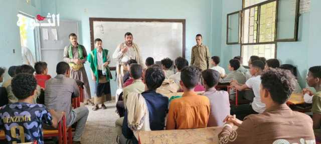 تدشين دورات “طوفان الأقصى” في مدارس القاسمي وعثمان والحرية في باجل بالحديدة
