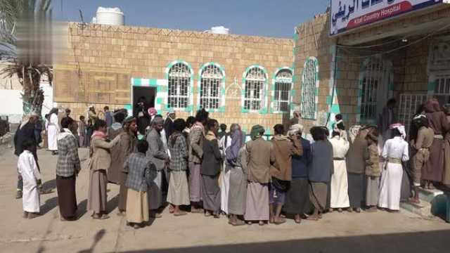 تدشين المخيم الطبي المجاني في مديرية كتاف