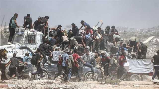 حكومي غزة: غالبية شاحنات المساعدات تعرضت للنهب بفعل فوضى يزرعها العدو الإسرائيلي