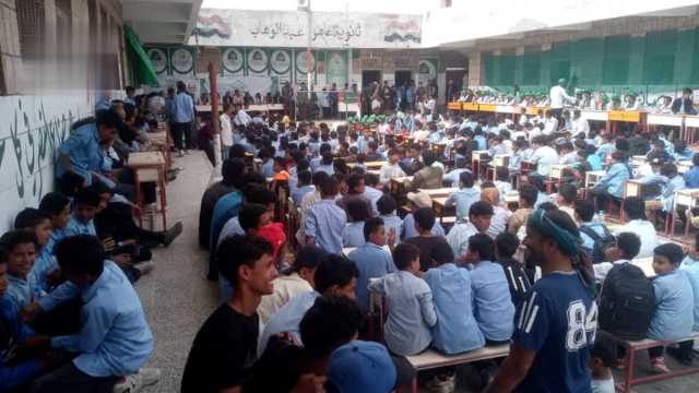 فعاليات طلابية في مديريتي جبن والحشاء ابتهاجا بذكرى المولد النبوي