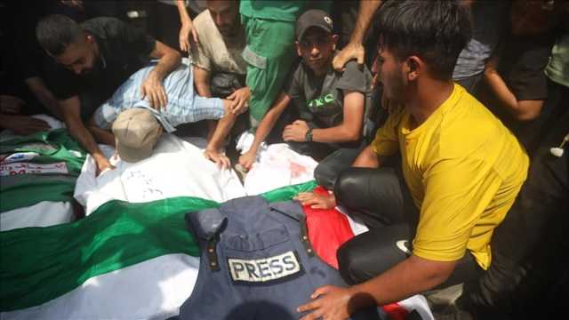 استشهاد الصحفية الفلسطينية إيناس رمضان في قصف صهيوني بغزة