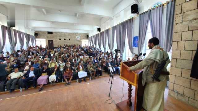 فعالية خطابية لمكتب الأشغال في إب بالذكرى السنوية للشهيد