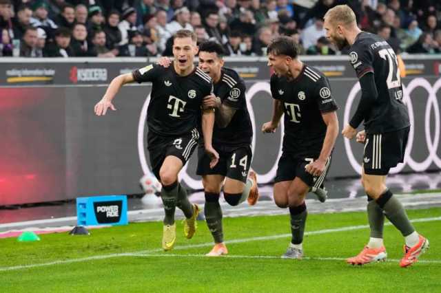 بايرن ميونخ يواصل انتصاراته في الدوري الألماني