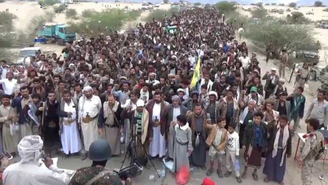 19 مسيرة حاشدة في مأرب تحت شعار “عامان من العطاء.. ووفاء لدماء الشهداء”