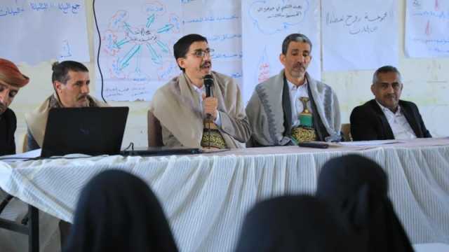 وزير التربية يتفقد سير البرنامج الثقافي المهاري للأنشطة الإبداعية بالأمانة