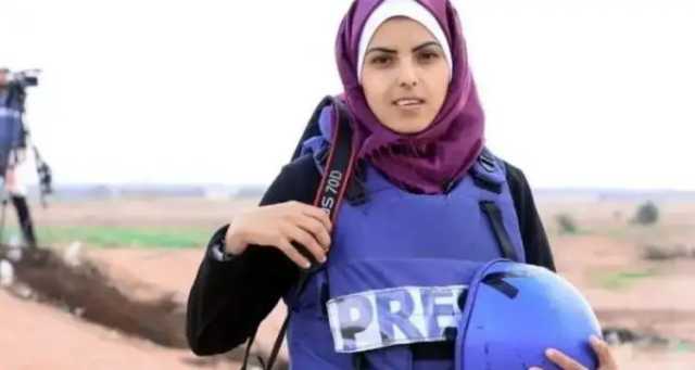 منح الشهيدة الصحفية الفلسطينية مريم أبو دقة جائزة أبطال الصحافة لعام 2025
