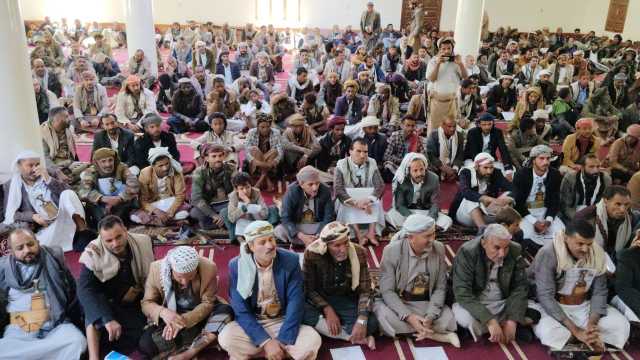 فعاليات خطابية في جهران والمنار ومغرب عنس ووصاب السافل بذكرى سنوية الشهيد