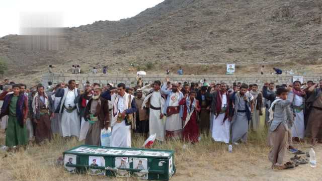 تشييع جثمان الشهيد سيف الصموت في حجة