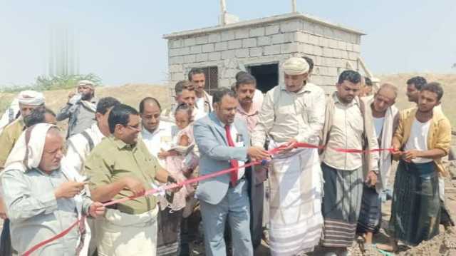 عطيفي يفتتح مشروع إعادة تأهيل ثلاثة آبار مياه في زبيد