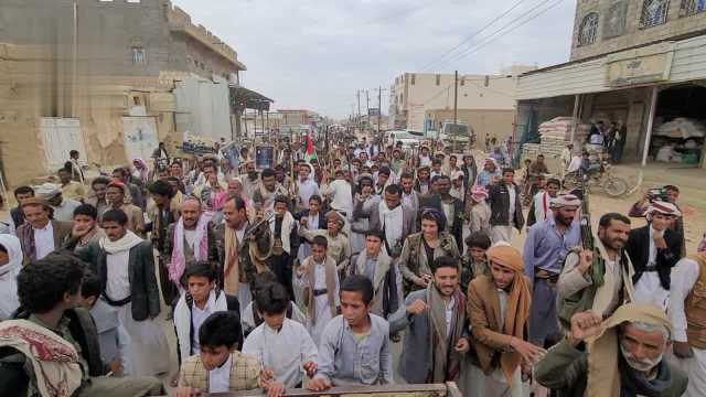 أبناء الجوف يحتشدون في 50 مسيرة وفاء للشهداء وتتويجا لعامين من العطاء