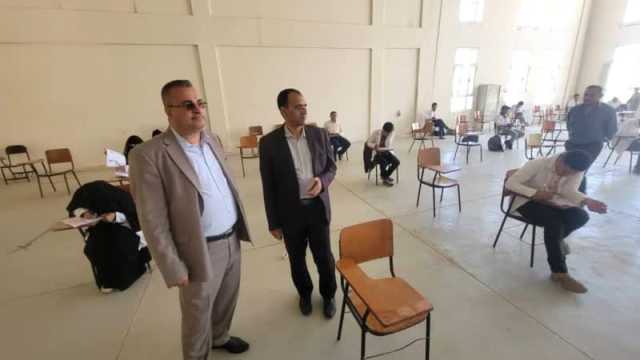 تدشين اختبارات الفصل الدراسي الأول في جامعة المحويت