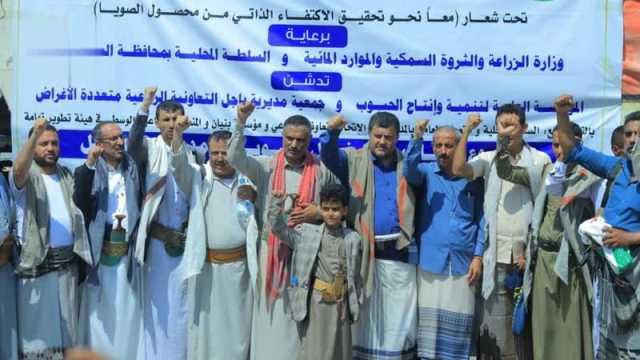 تدشين مشروع إكثار بذور فول الصويا في باجل