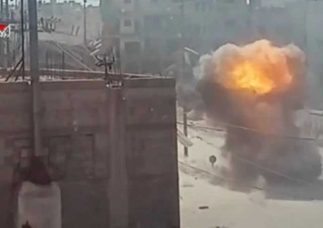 القسام تعلن استهدافها دبابة ميركفاه صهيونية جنوب مدينة غزة