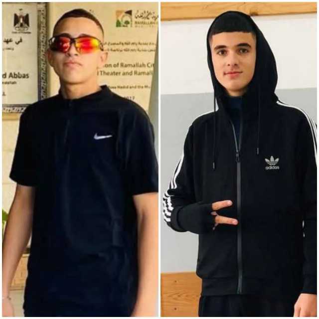 استشهاد طفلين فلسطينيين برصاص العدو الإسرائيلي شمال غرب القدس واحتجاز جثمانيهما