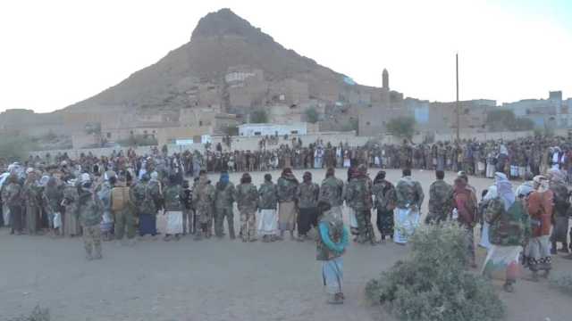 البيضاء.. وساطة قبلية تنهي قضية اقتتال بين أسرتين من بني زياد برداع