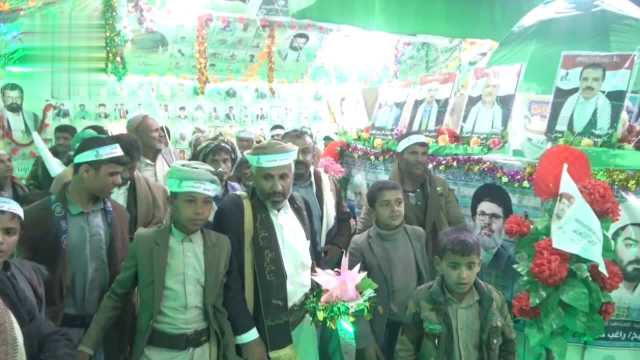 افتتح معرضين لصور الشهداء في الحزم والعنان بالجوف