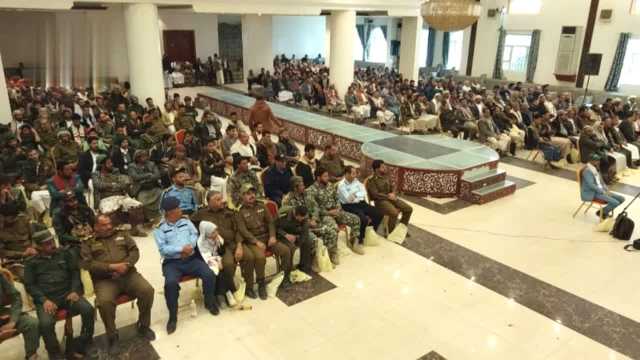 عدد من المكاتب التنفيذية في سنحان تحيي الذكرى السنوية للشهيد