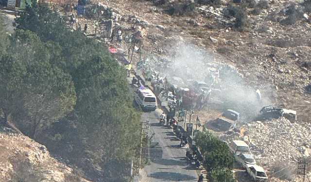 شهيدان باستهداف مسيّرة صهيونية مركبتين جنوبي لبنان