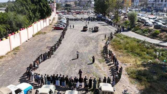 وقفة حاشدة في تعز لإعلان النفير العام والجهوزية لمواجهة العدوان